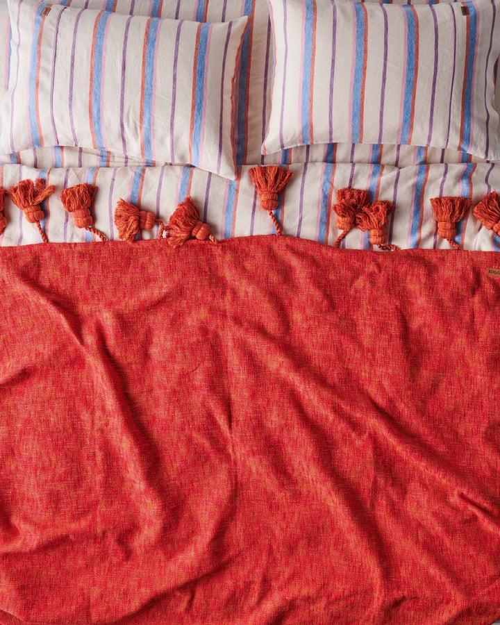 Kip&CO. Maldives Stripe Linen Pillowcases - 2 piece