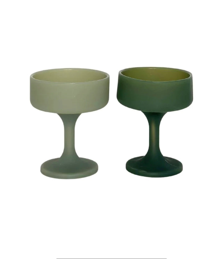 Unbreakable Silicone Cocktail Glasses - Mecc - Sage and Olive