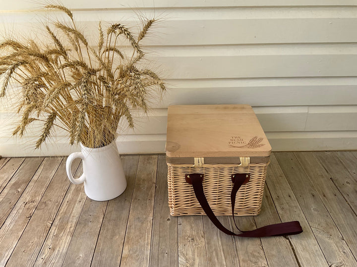 Insulated Square Picnic Basket