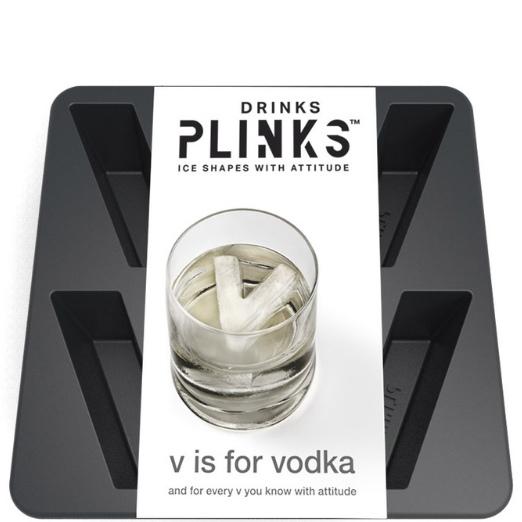 Drinks Plinks V Ice cube Tray