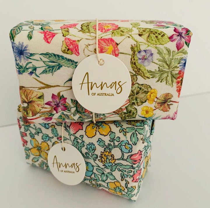 Liberty Fabric Wrapped Soap