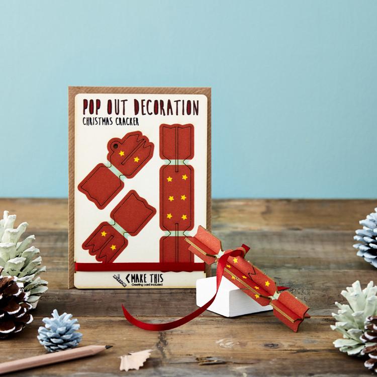 Pop out Christmas Cracker Card