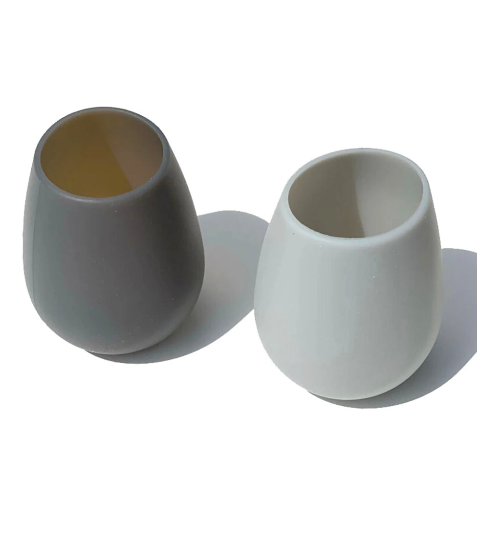 Unbreakable Silicone Tumblers - Glasgow - Smoke and Storm
