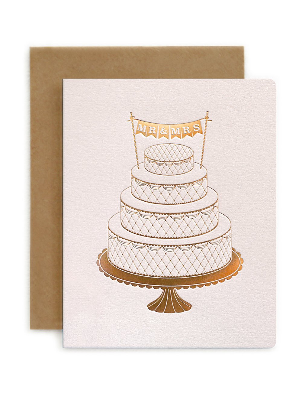 “Mr and Mrs” wedding card