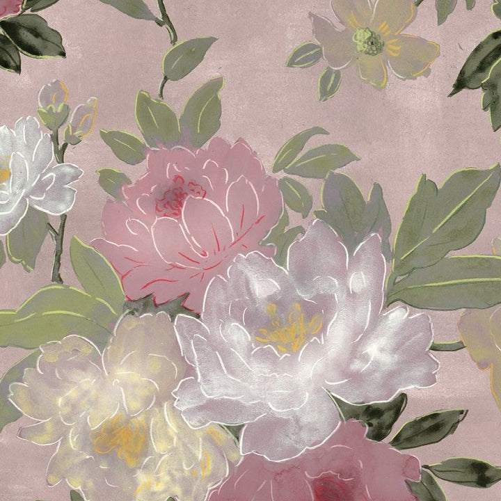 Pink Floral Napkins - Set of 4